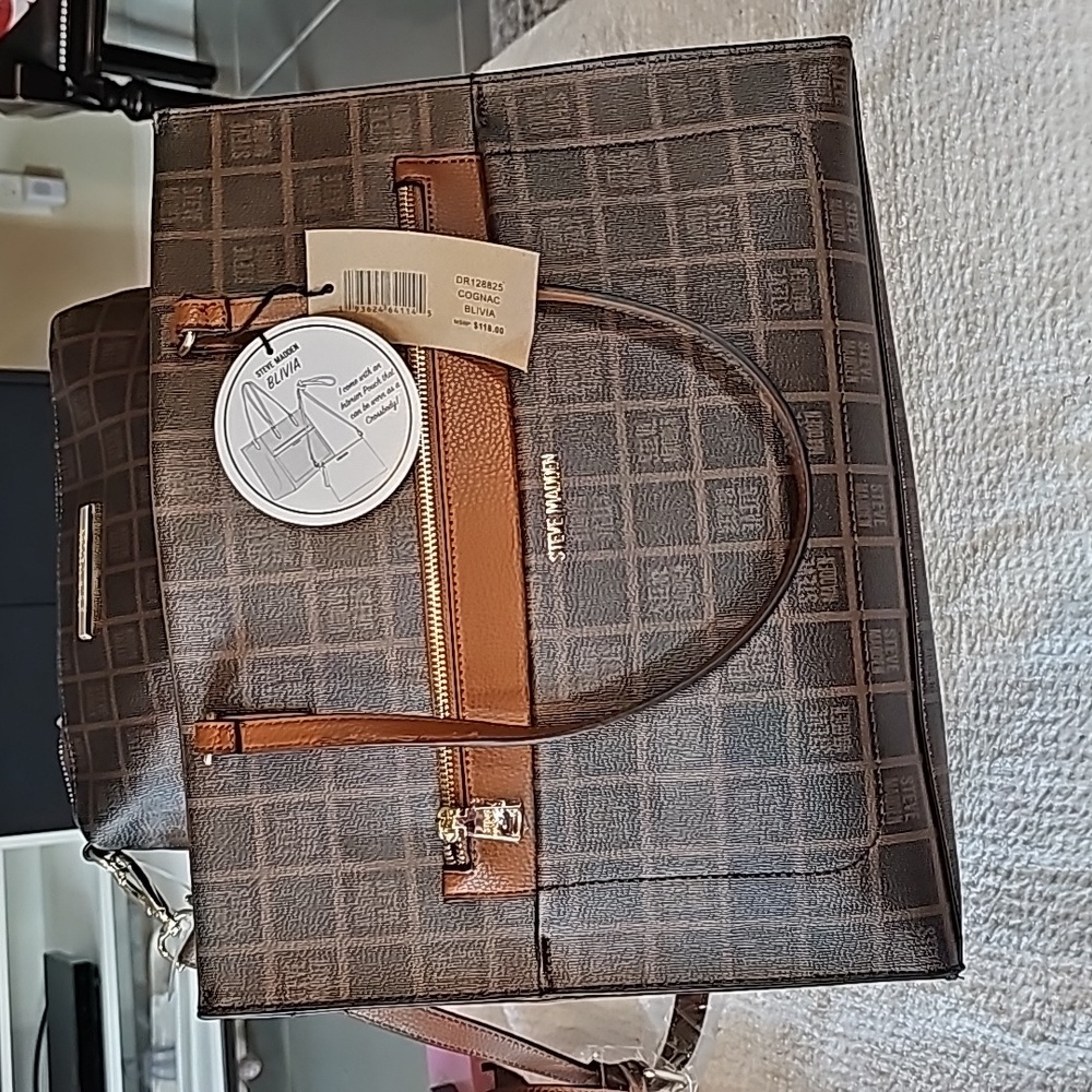 Steve Madden 2fer Bags Brn